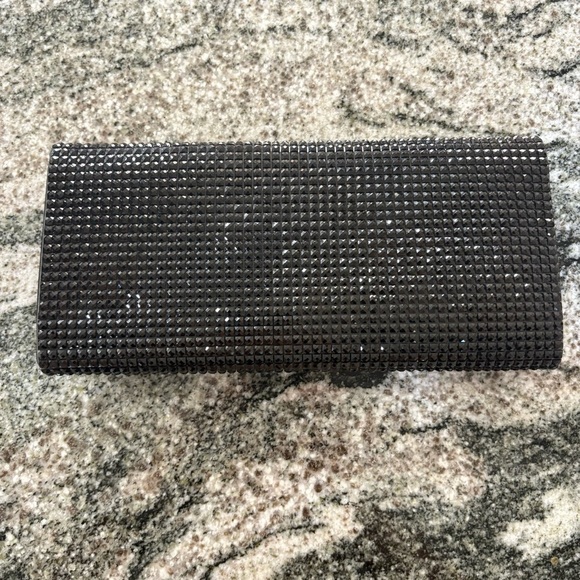 Aldo Shimmering Black Clutch - Picture 2 of 5